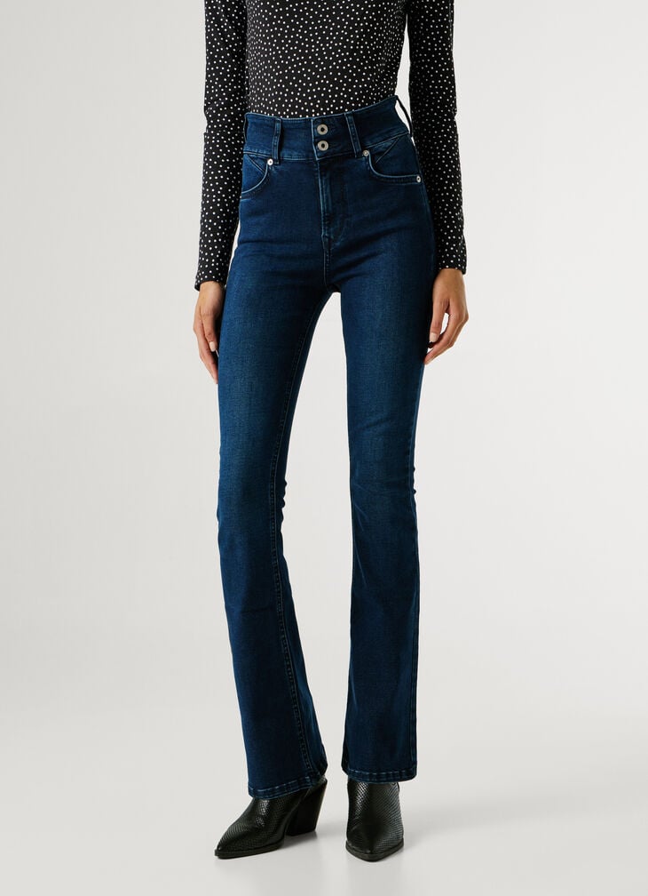 Pepe Jeans High-rise Flare Fit Jeans
