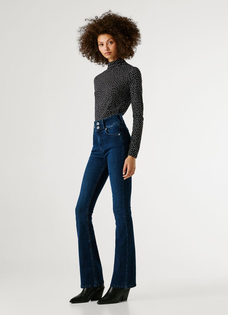 Pepe Jeans High-rise Flare Fit Jeans
