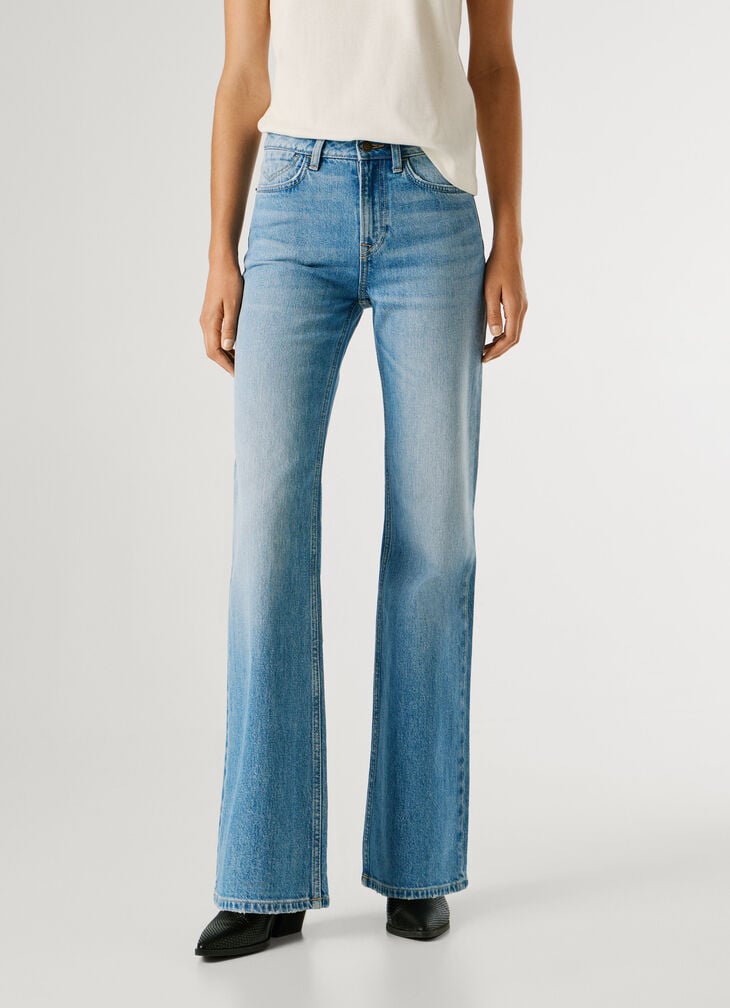 Pepe Jeans High-rise Flare Fit Jeans - Willa
