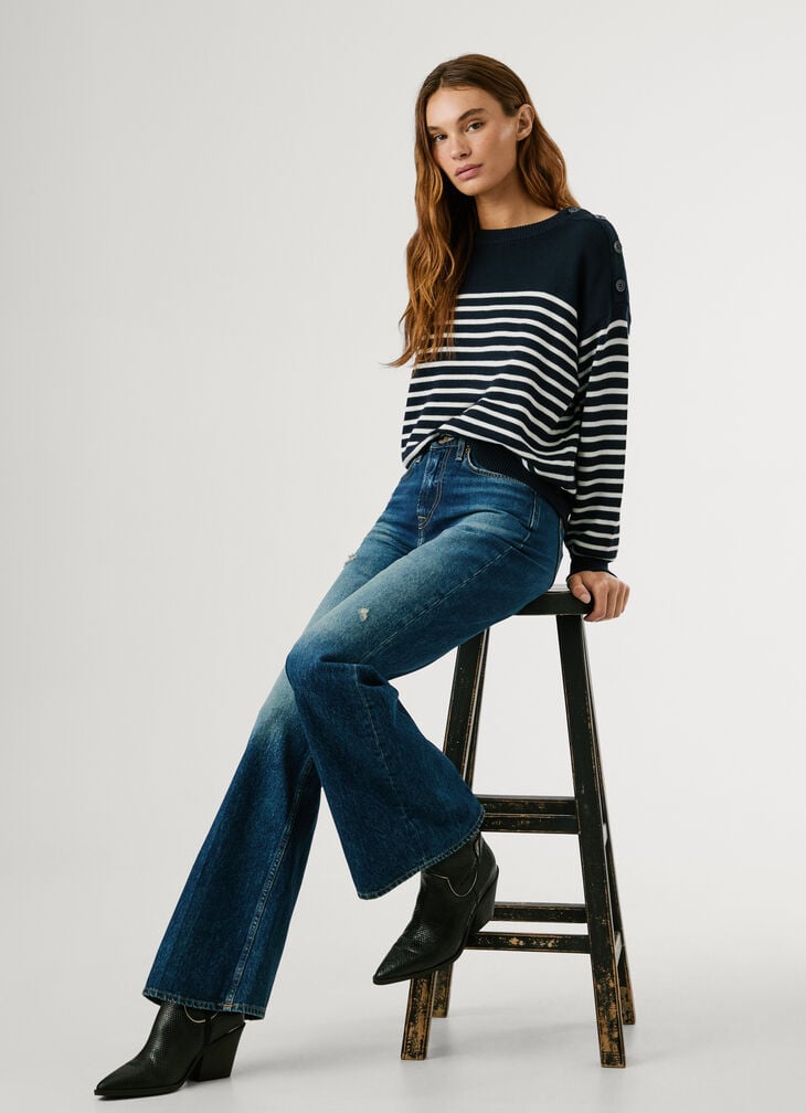 Pepe Jeans high-rise flare fit jeans - willa
