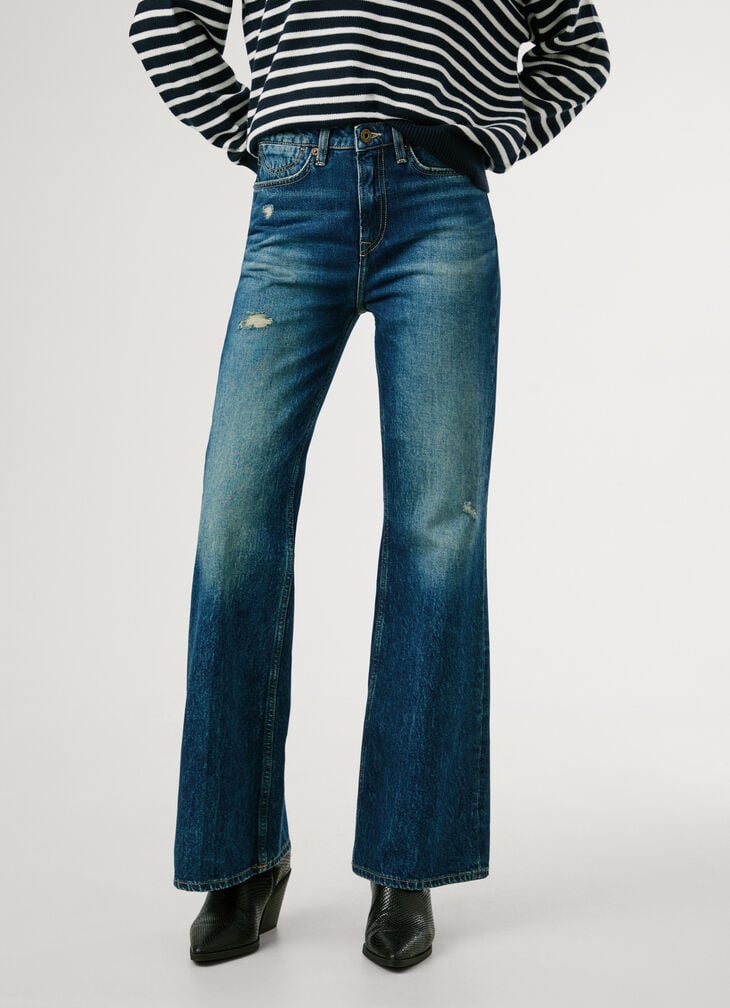 Pepe Jeans High-rise Flare Fit Jeans - Willa