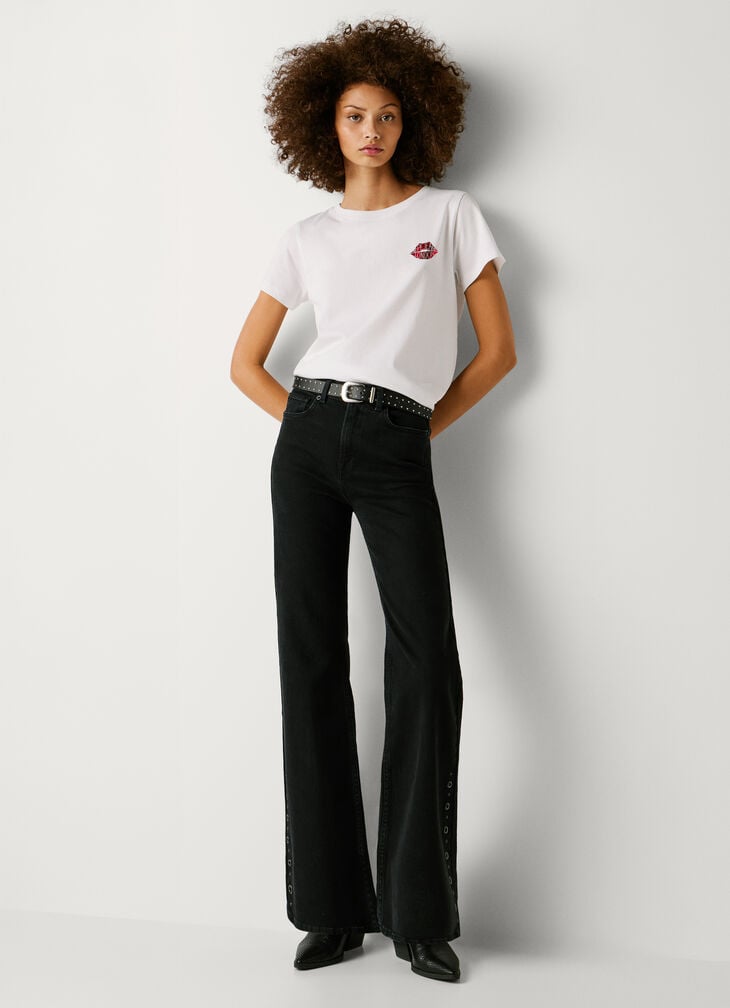 Pepe Jeans high-rise flare fit jeans - willa