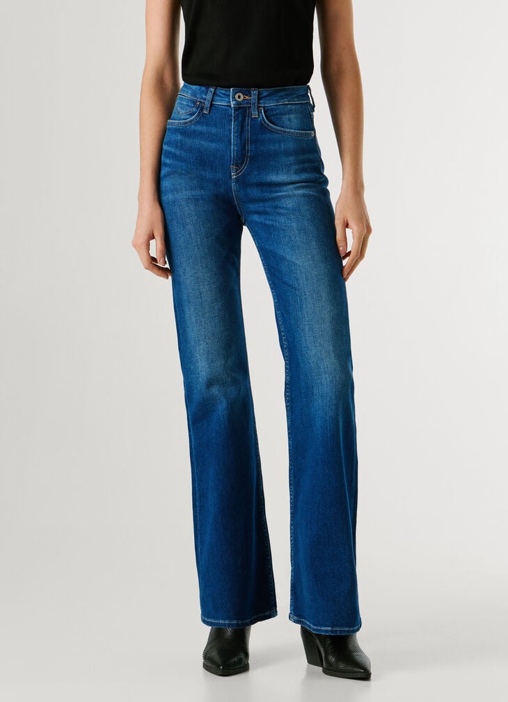 Pepe Jeans High-rise Flare Fit Jeans - Willa