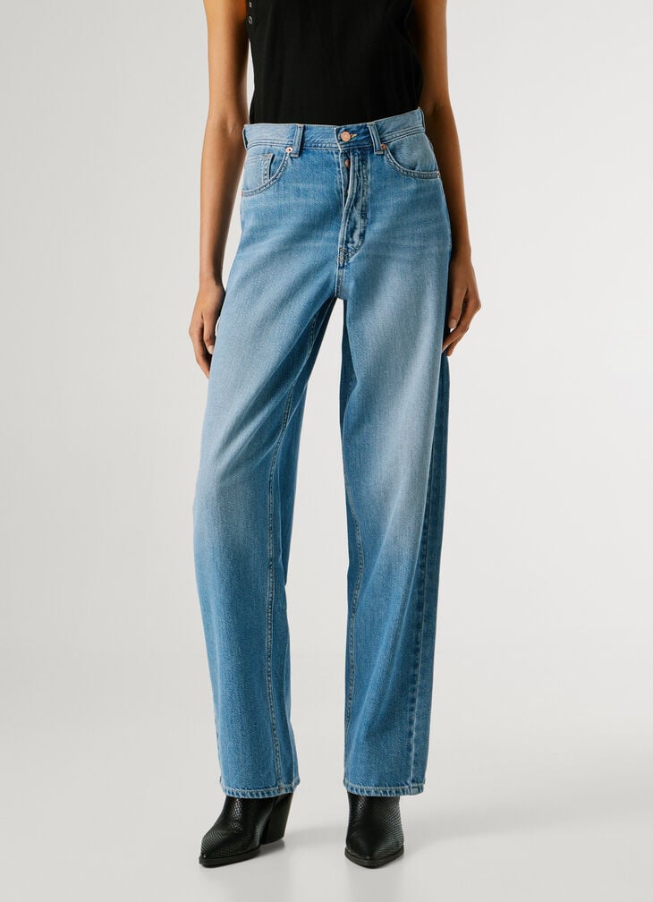 Pepe Jeans High-rise Loose Fit Jeans - Addison