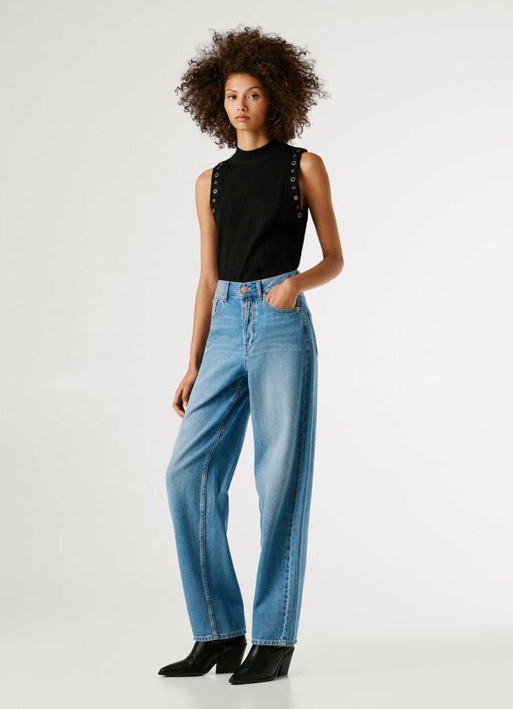 Pepe Jeans High-rise Loose Fit Jeans - Addison
