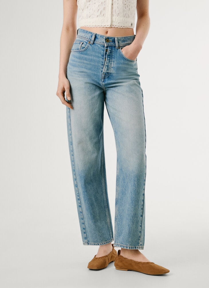 Pepe Jeans High-rise Loose Fit Jeans - Addison