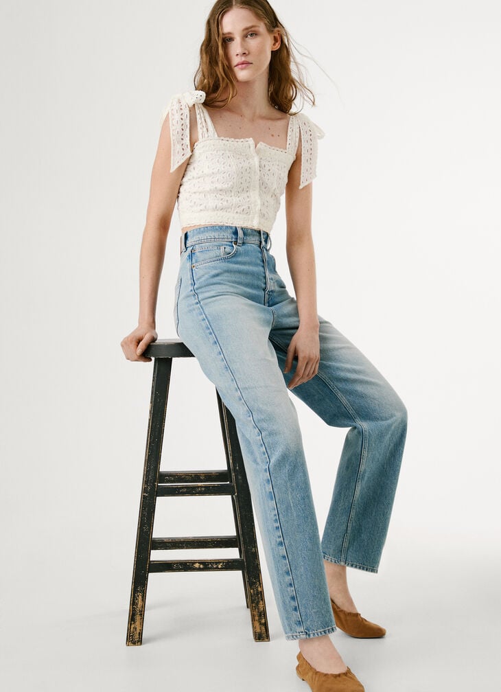 Pepe Jeans high-rise loose fit jeans - addison