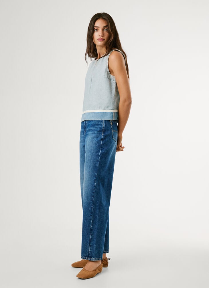 Pepe Jeans High-rise Loose Fit Jeans - Addison