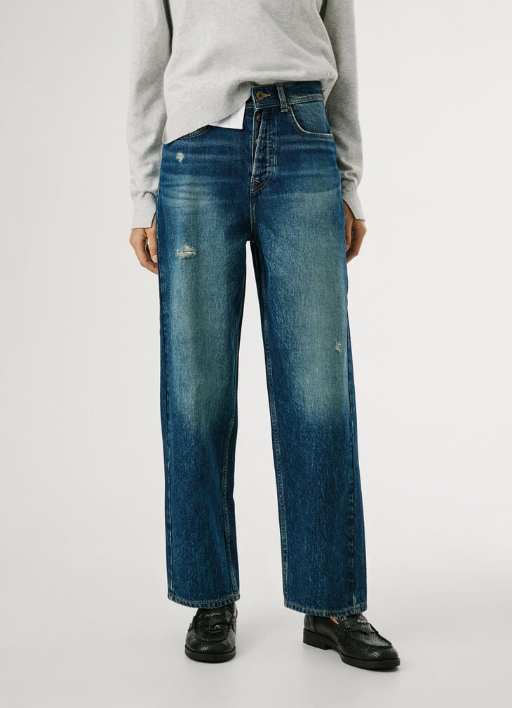 Pepe Jeans High-rise Loose Fit Jeans - Addison