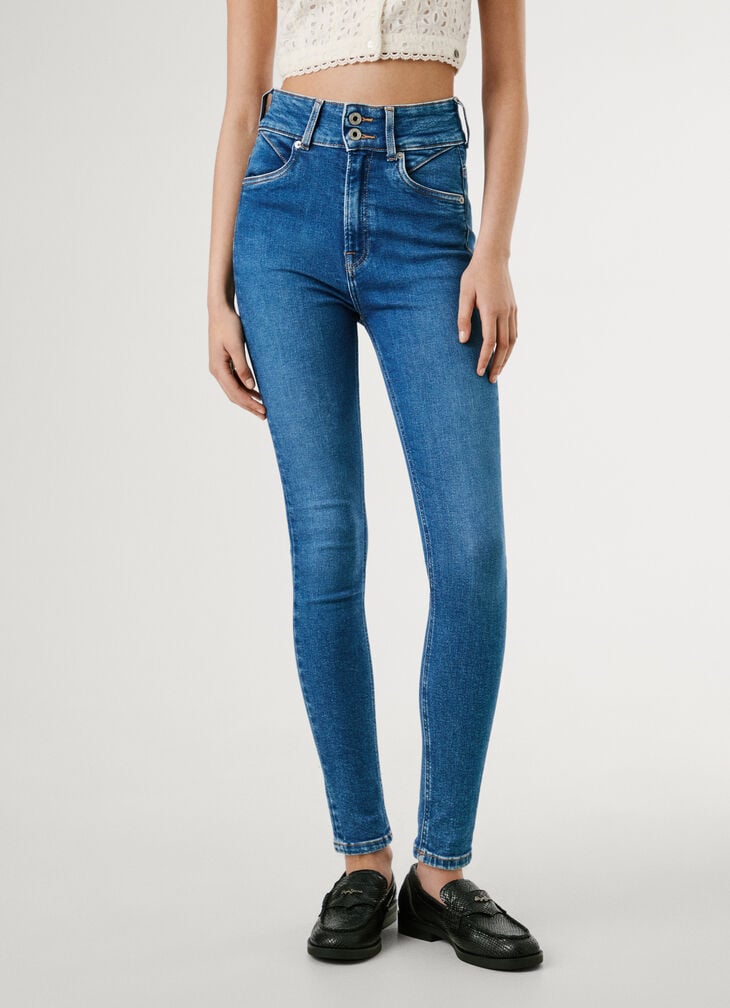Pepe Jeans High-rise Skinny Fit Jeans