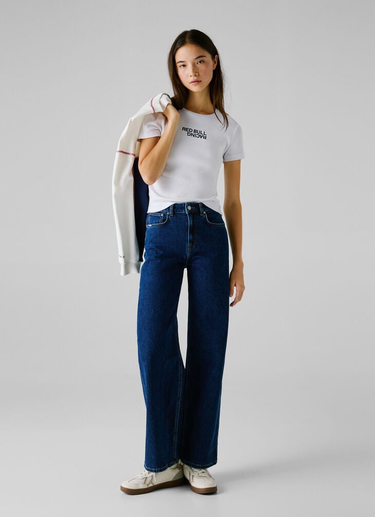 Pepe Jeans high-rise straight fit jeans