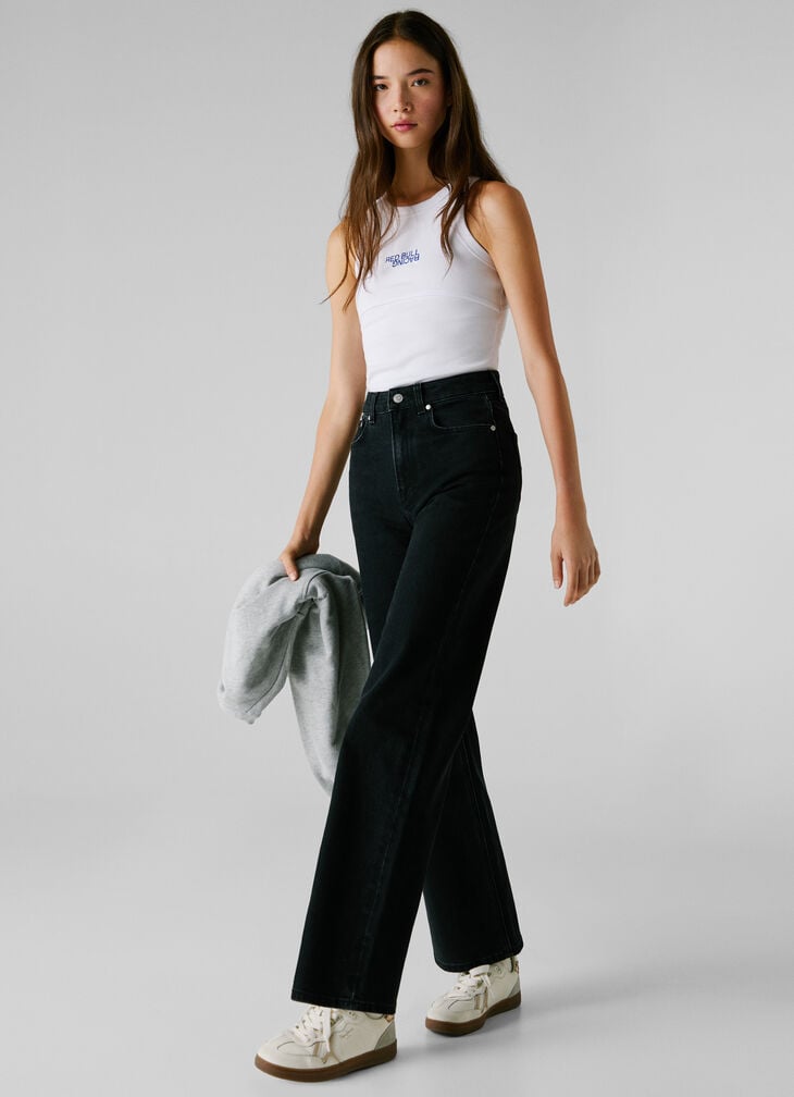 Pepe Jeans high-rise straight fit jeans