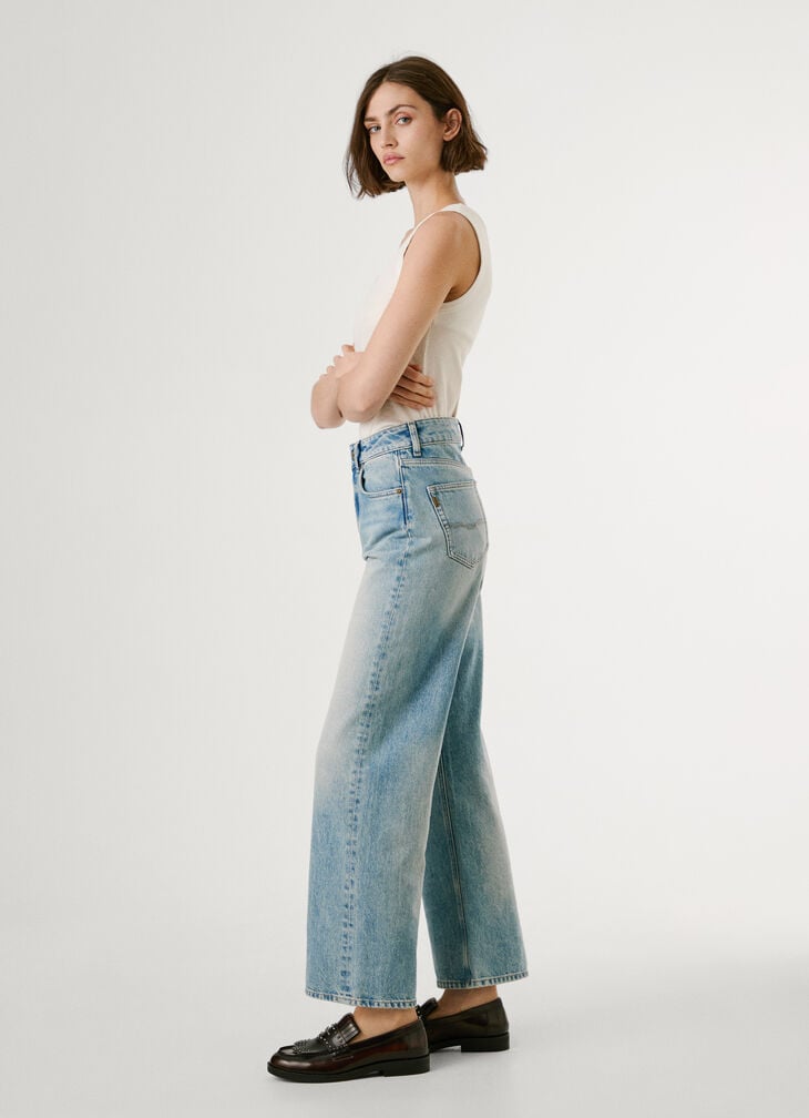 Pepe Jeans High-rise Straight Fit Jeans - Lexa