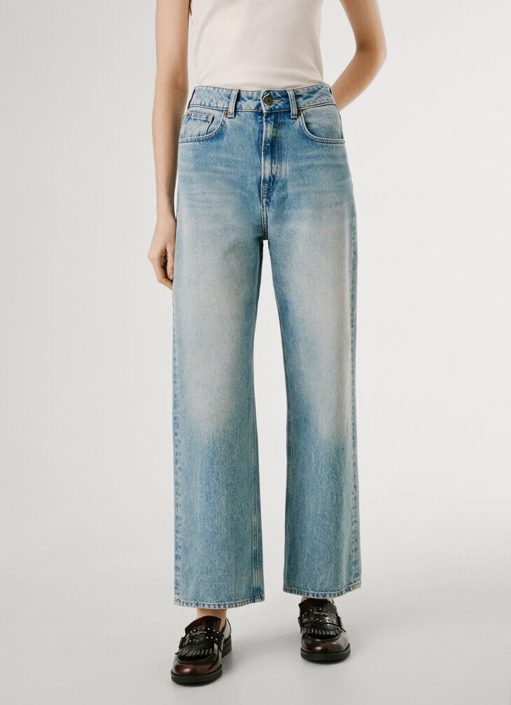 Pepe Jeans High-rise Straight Fit Jeans - Lexa