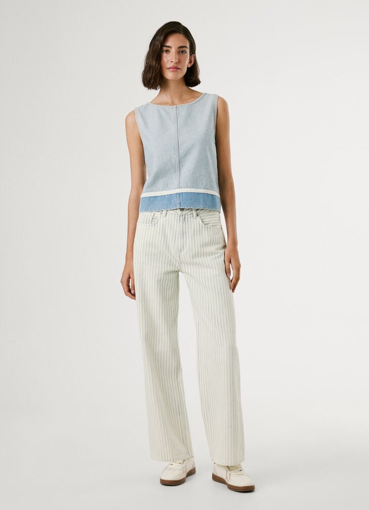 Pepe Jeans high-rise straight fit jeans - lexa