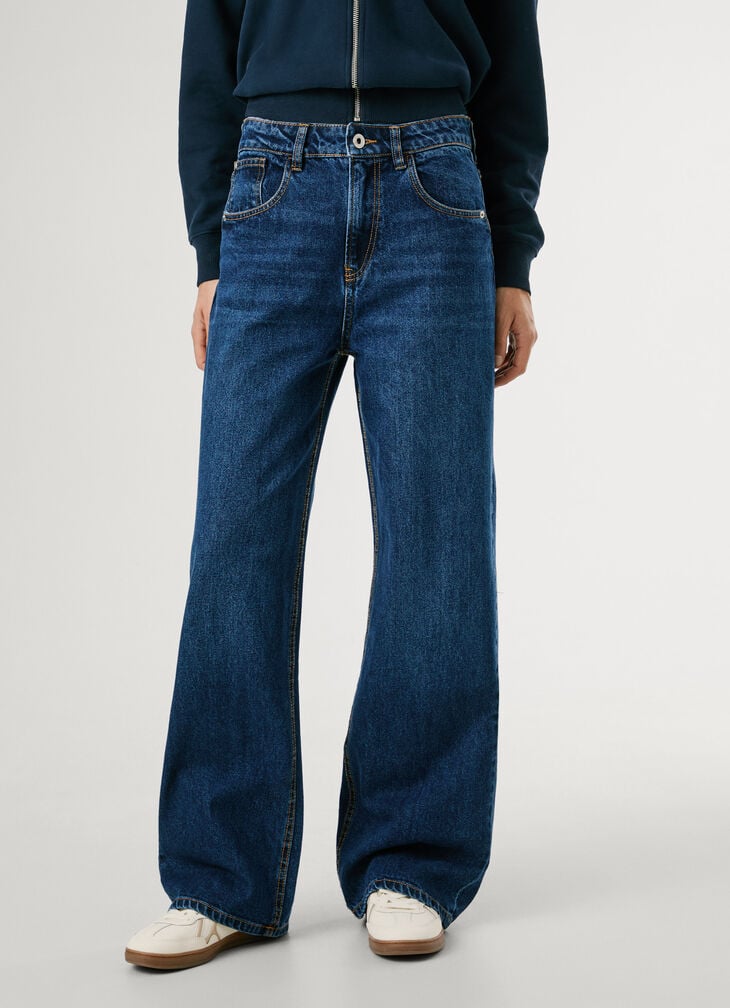 Pepe Jeans High-rise Straight Fit Jeans - Lexa