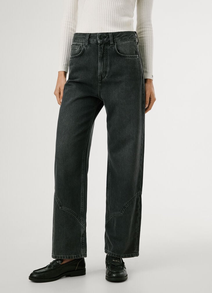 Pepe Jeans High-rise Straight Fit Jeans - Lexa