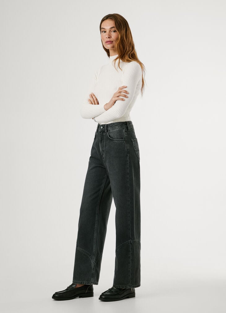 Pepe Jeans High-rise Straight Fit Jeans - Lexa