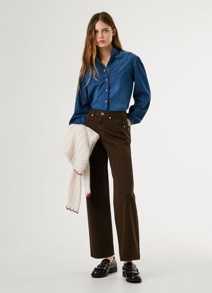 Pepe Jeans high-rise straight fit jeans - lexa