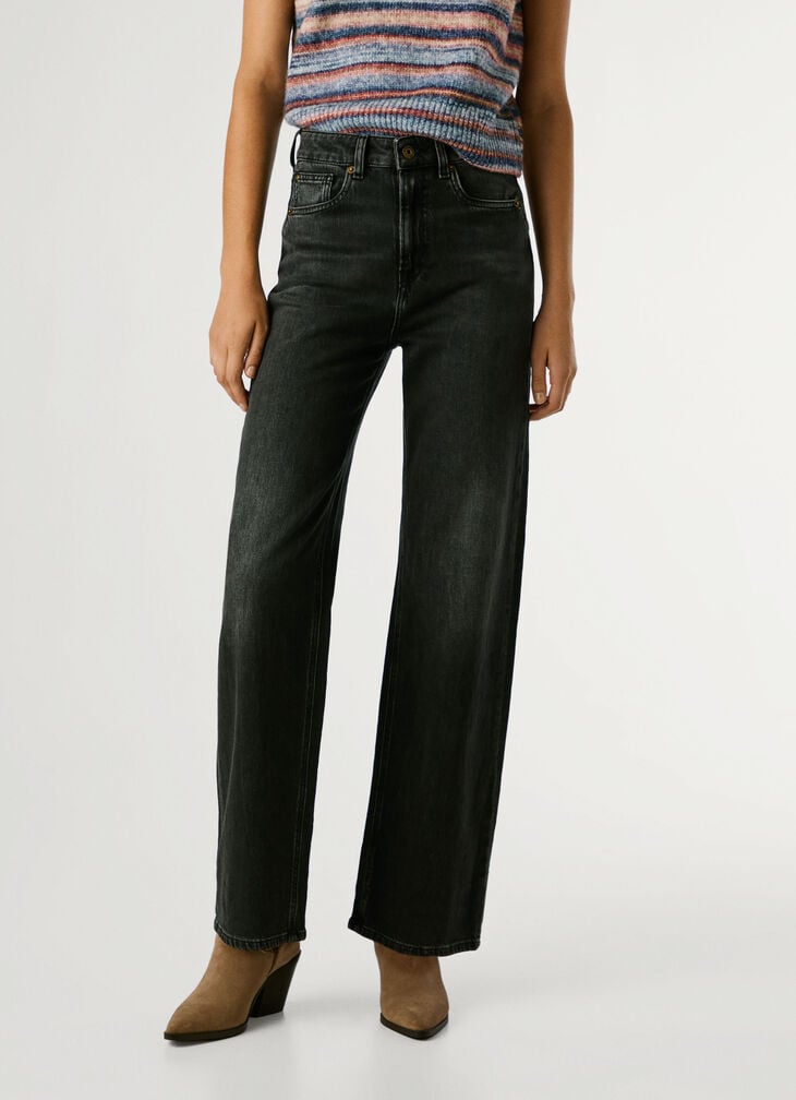 Pepe Jeans High-rise Straight Fit Jeans - Lexa