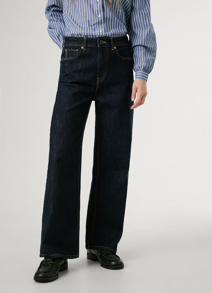 Pepe Jeans High-rise Straight Fit Jeans - Lexa