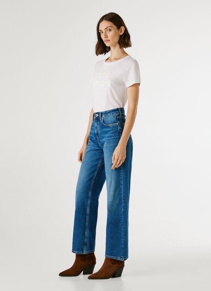 Pepe Jeans High-rise Straight Fit Jeans - Lexa