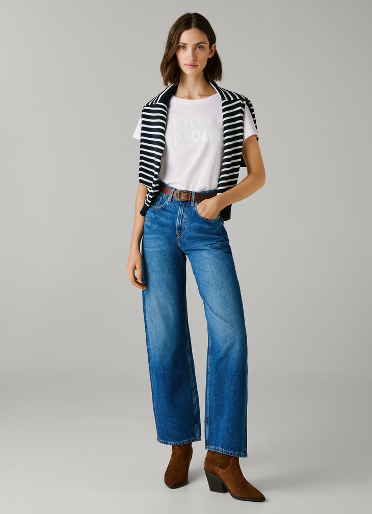 Pepe Jeans high-rise straight fit jeans - lexa