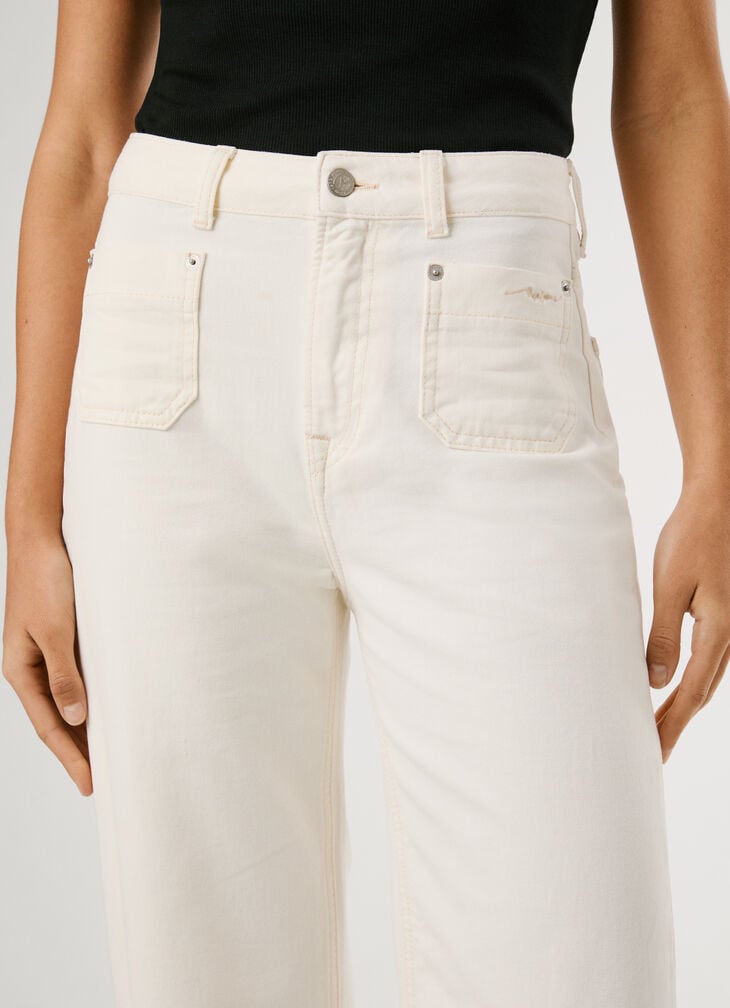 Pepe Jeans High-rise Straight Fit Jeans - Lexa