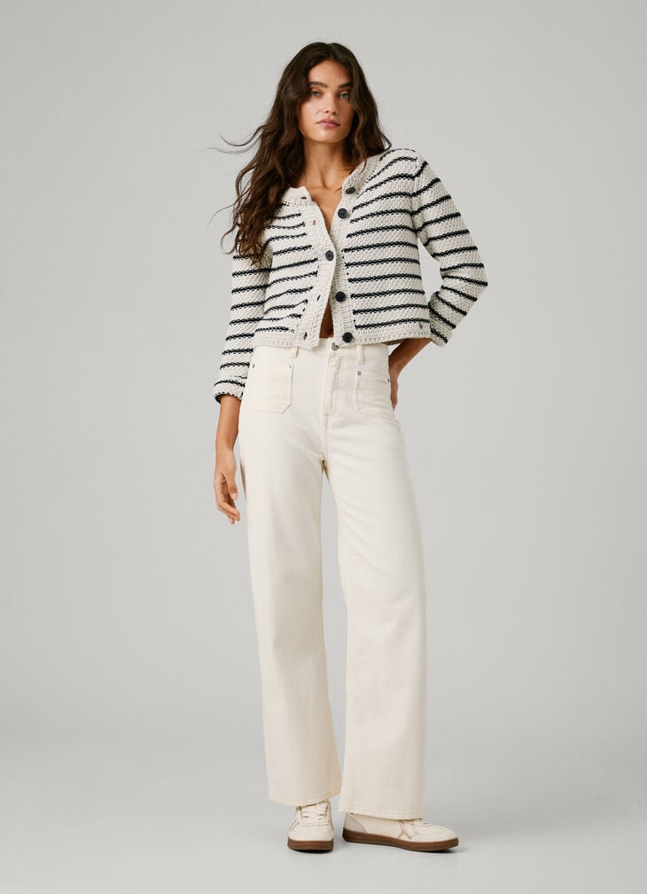 Pepe Jeans high-rise straight fit jeans - lexa