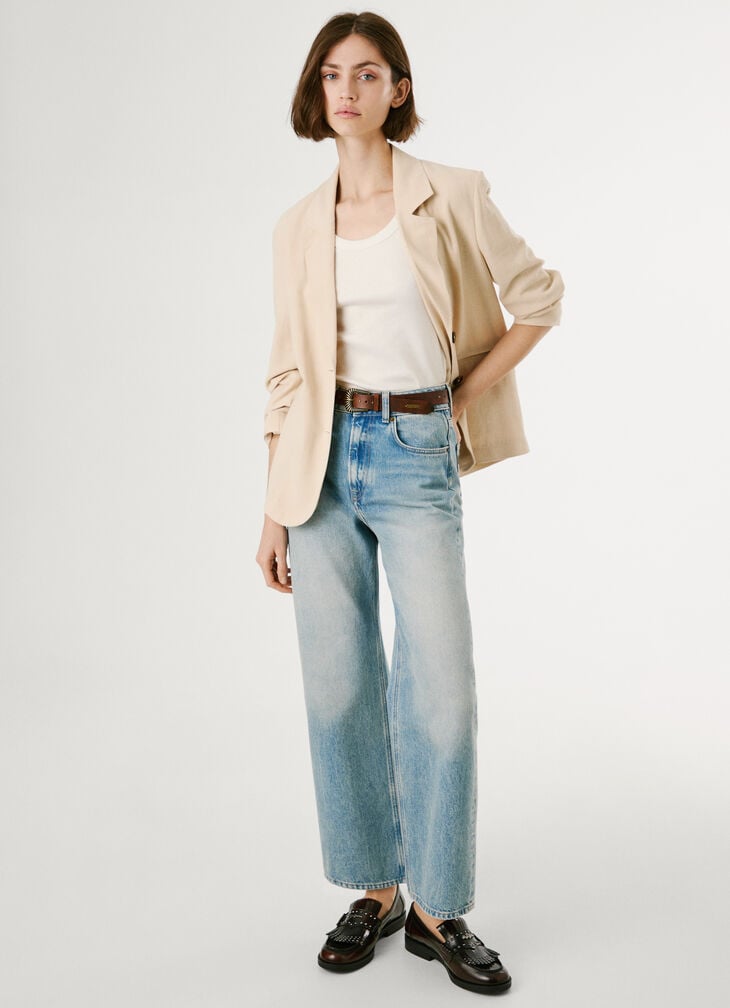 Pepe Jeans high-rise straight fit jeans - lexa