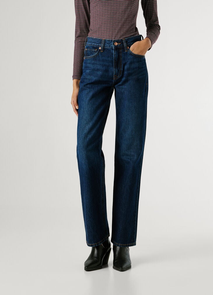 Pepe Jeans High-rise Straight Fit Jeans - Robyn