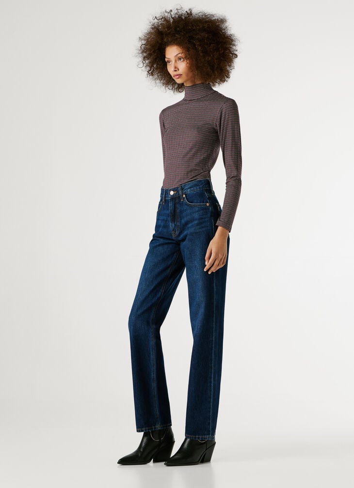 Pepe Jeans High-rise Straight Fit Jeans - Robyn