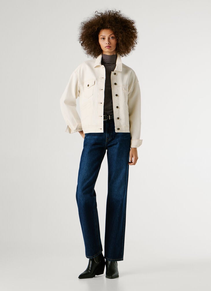 Pepe Jeans high-rise straight fit jeans - robyn