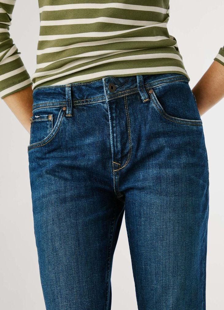 Pepe Jeans High-rise Taper Fit Jeans - Violet