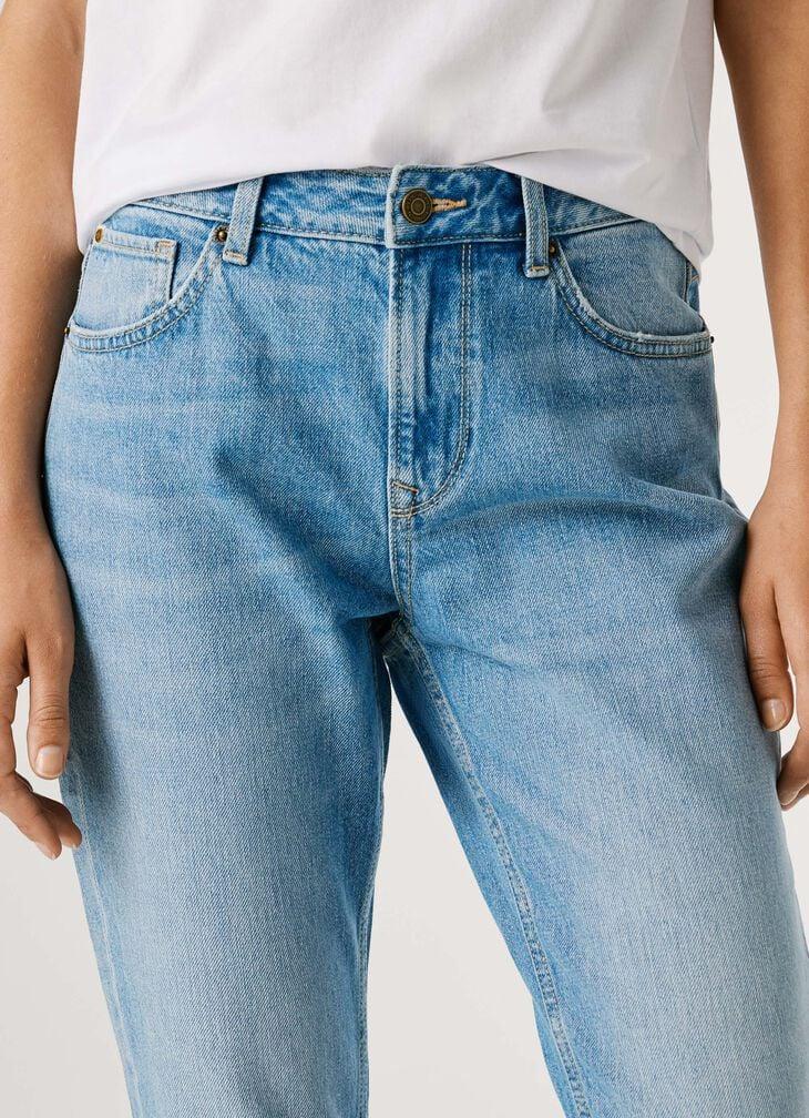 Pepe Jeans High-rise Taper Fit Jeans - Violet