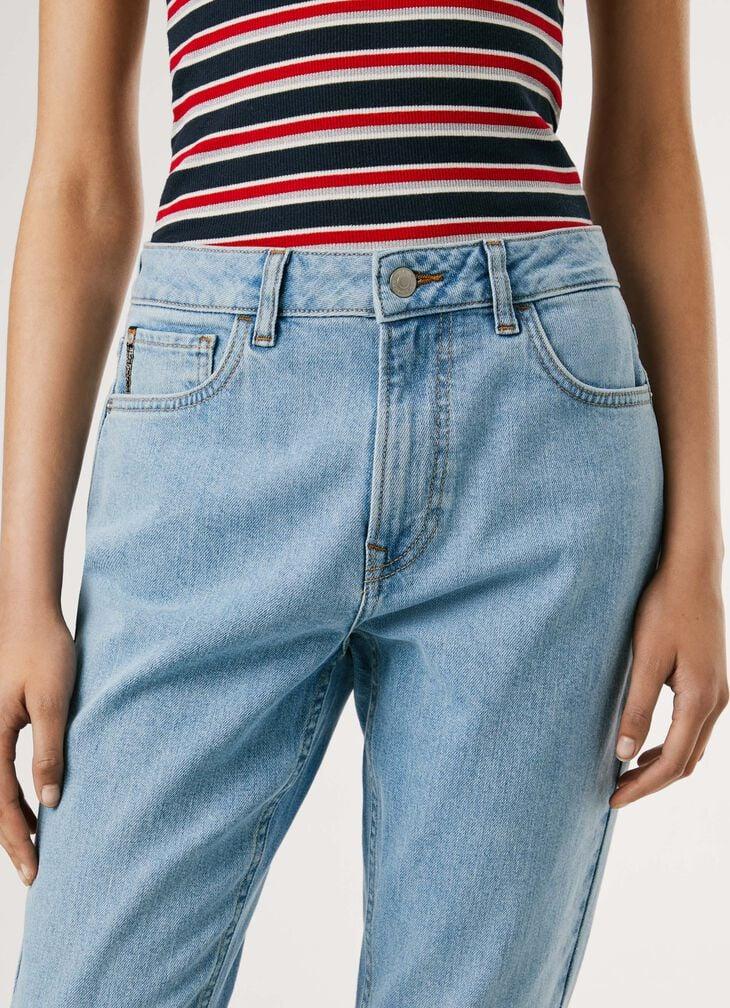 Pepe Jeans High-rise Taper Fit Jeans - Violet