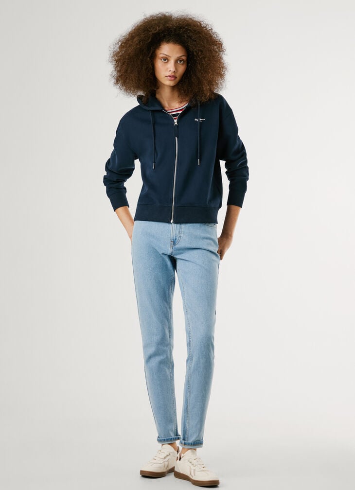 Pepe Jeans high-rise taper fit jeans - violet