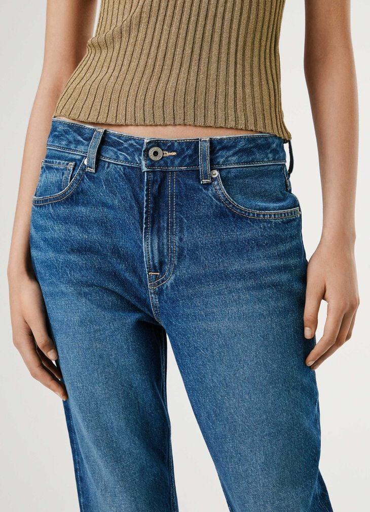 Pepe Jeans High-rise Taper Fit Jeans - Violet