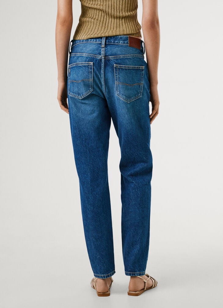 Pepe Jeans High-rise Taper Fit Jeans - Violet