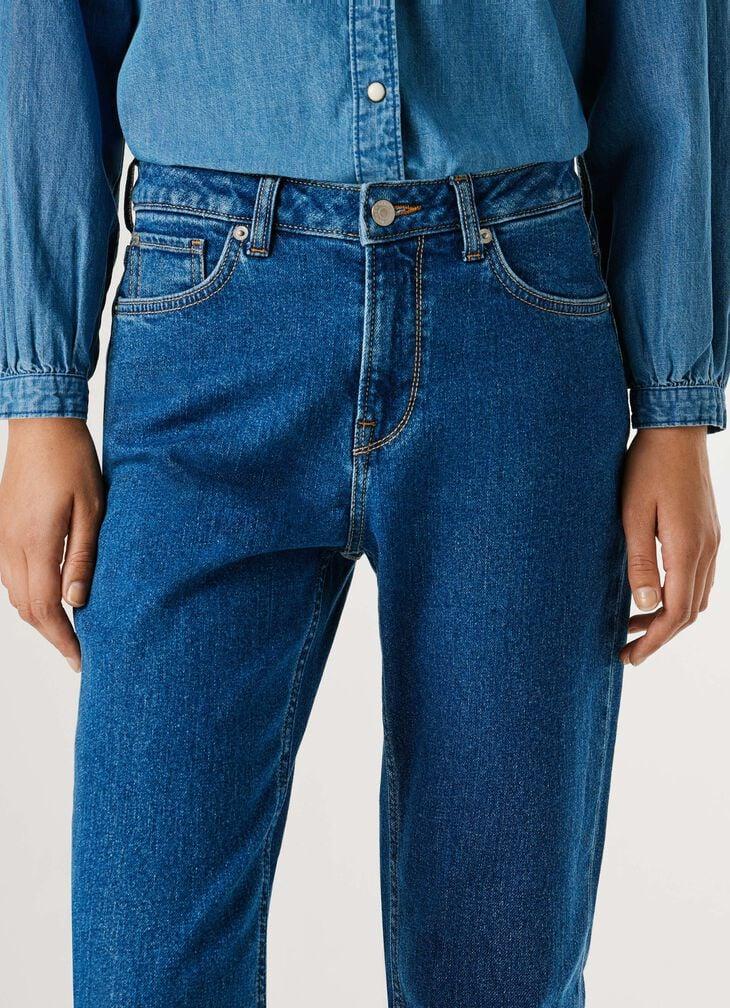 Pepe Jeans High-rise Taper Fit Jeans - Violet