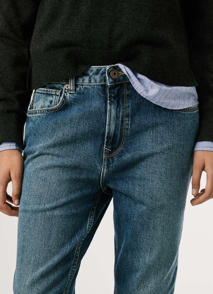 Pepe Jeans High-rise Taper Fit Jeans - Violet