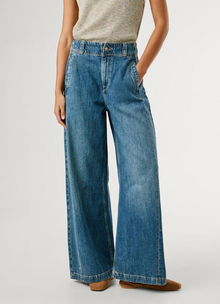 Pepe Jeans High-rise Wide Fit Jeans - Jaimy
