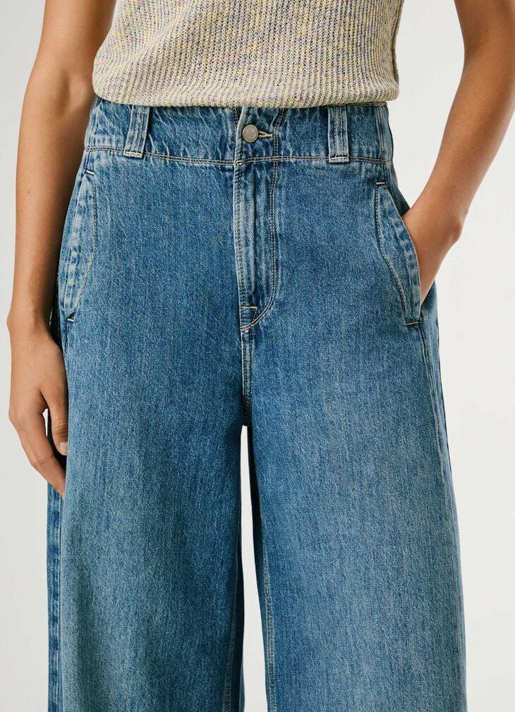 Pepe Jeans High-rise Wide Fit Jeans - Jaimy