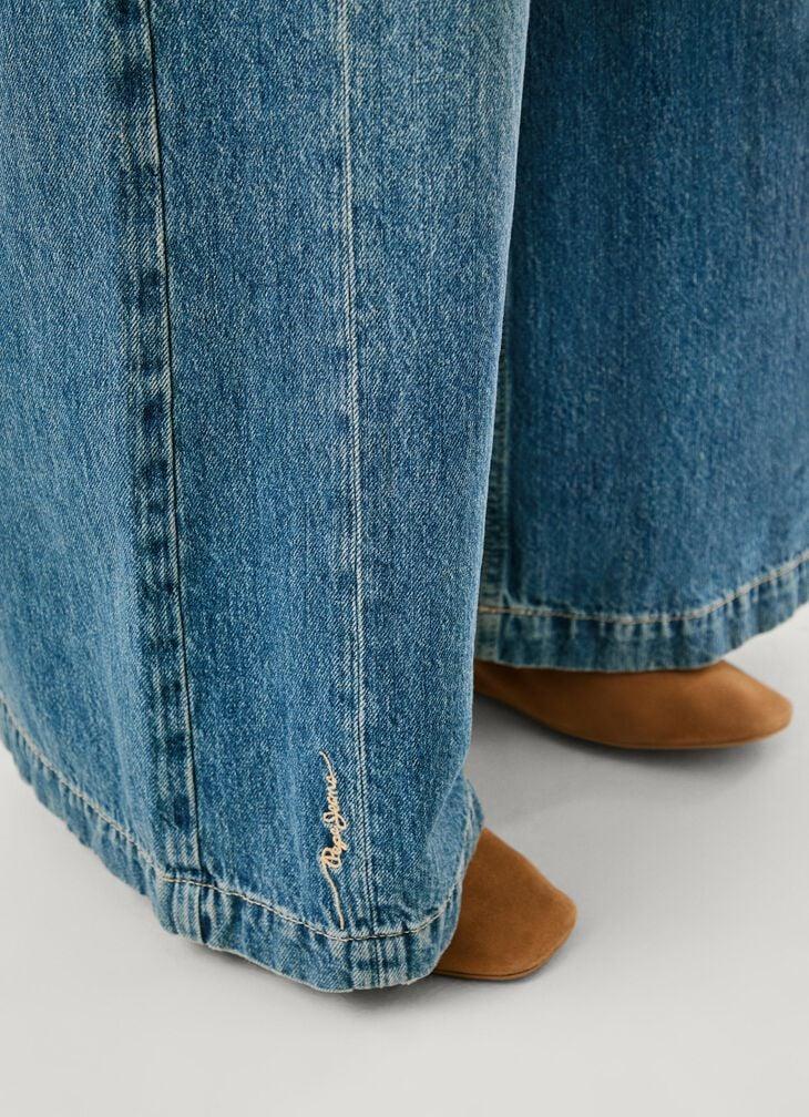 Pepe Jeans High-rise Wide Fit Jeans - Jaimy