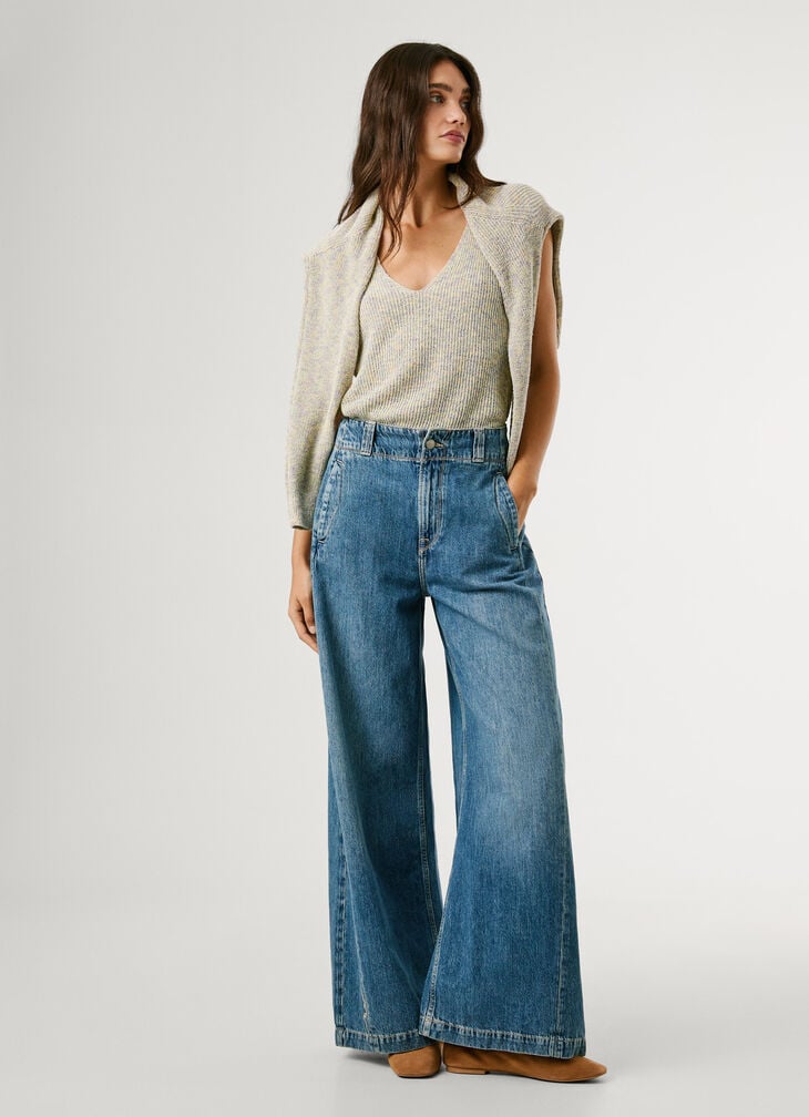 Pepe Jeans high-rise wide fit jeans - jaimy