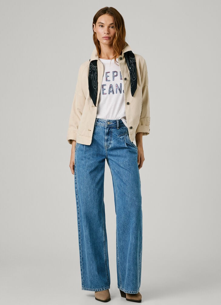 Pepe Jeans high-rise wide fit jeans