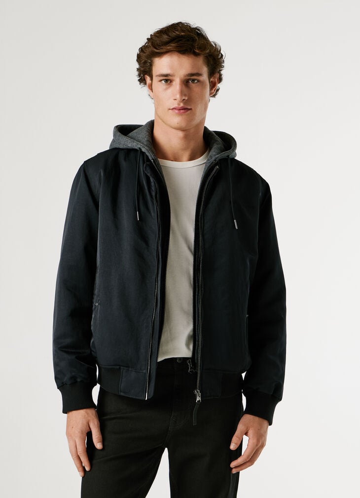 Pepe Jeans Hooded Bomber Jacket