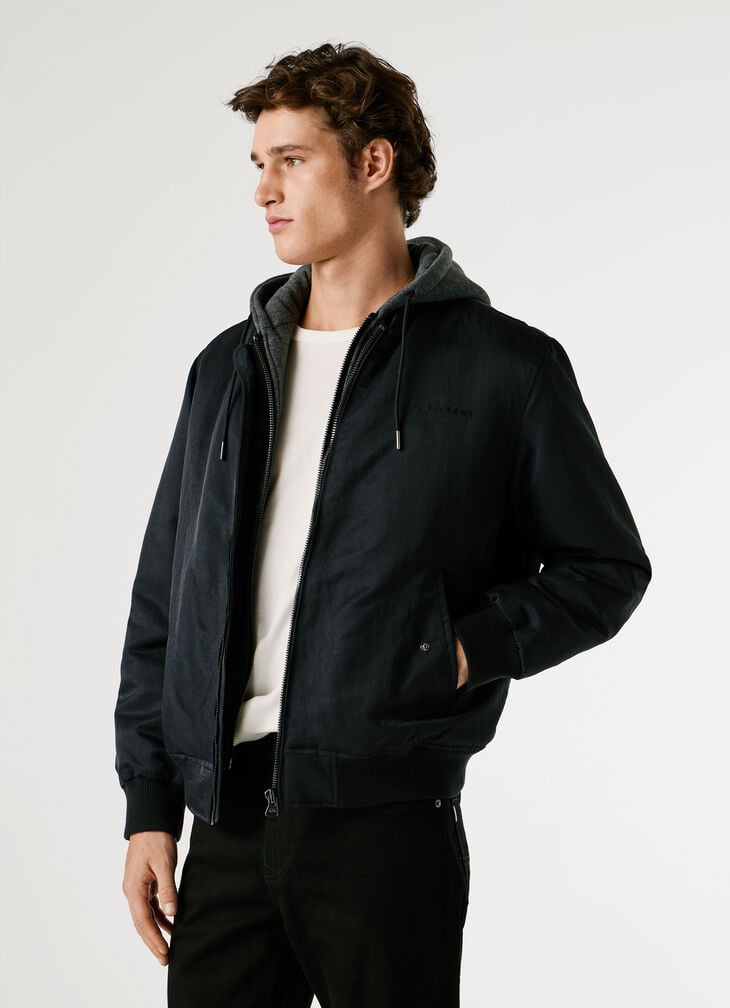 Pepe Jeans Hooded Bomber Jacket