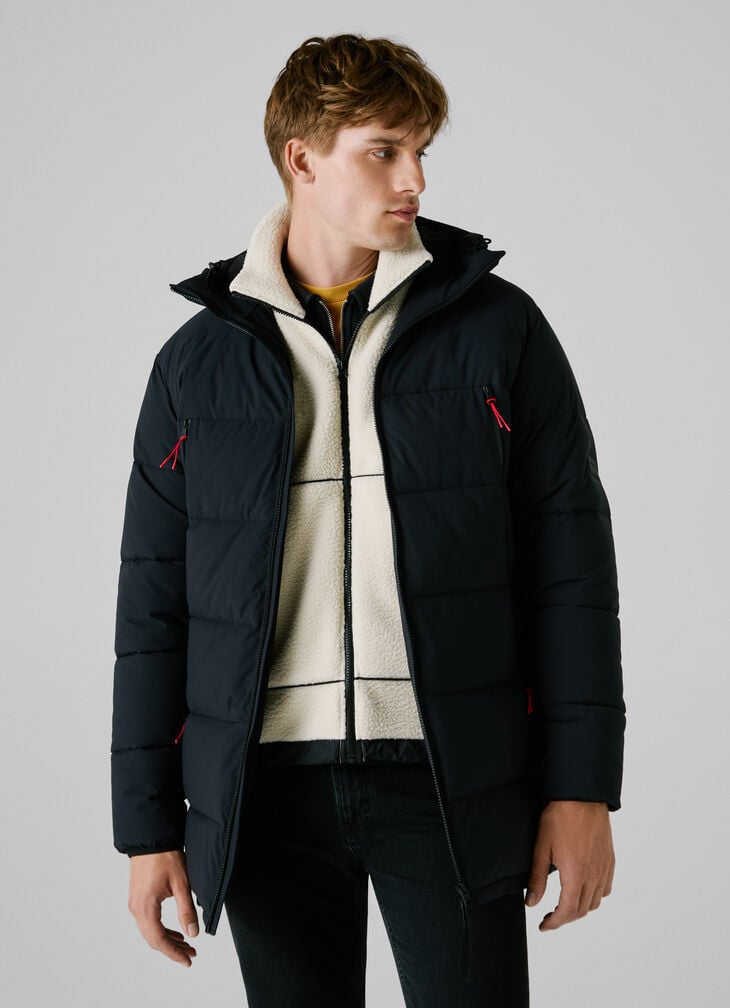 Pepe Jeans Hooded Long Puffer Jacket