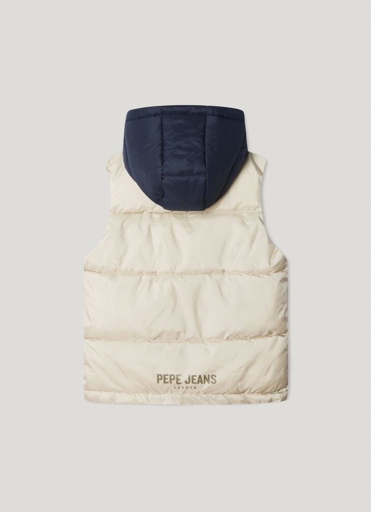 Pepe Jeans Hooded Padded Gilet